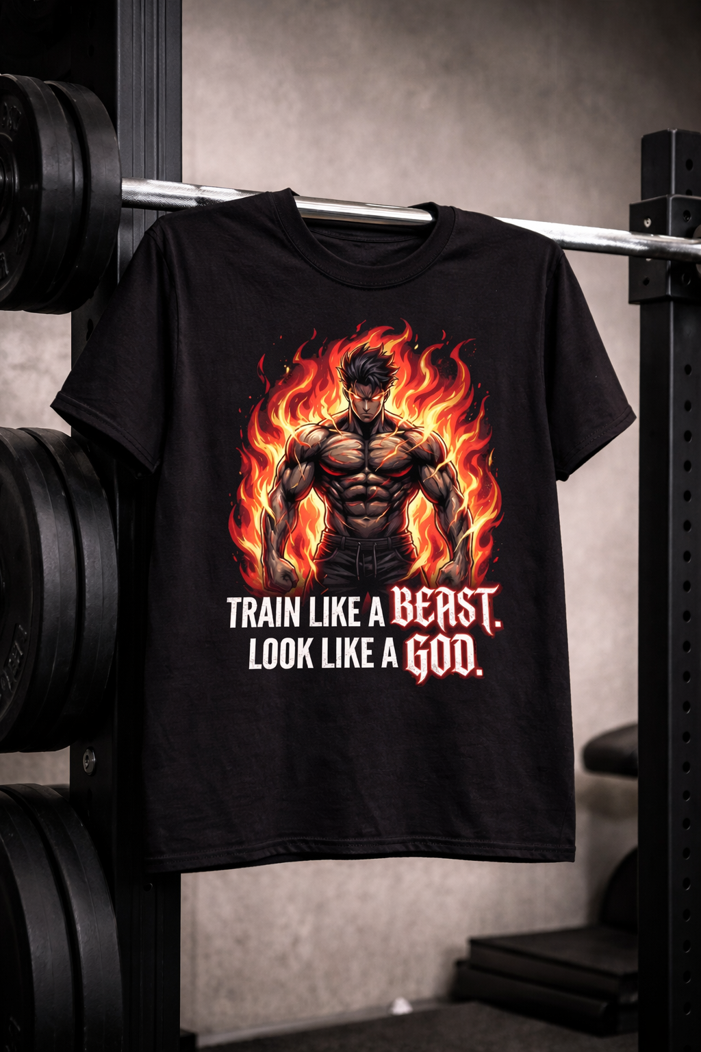 Train Like Beast Gym Tshirt