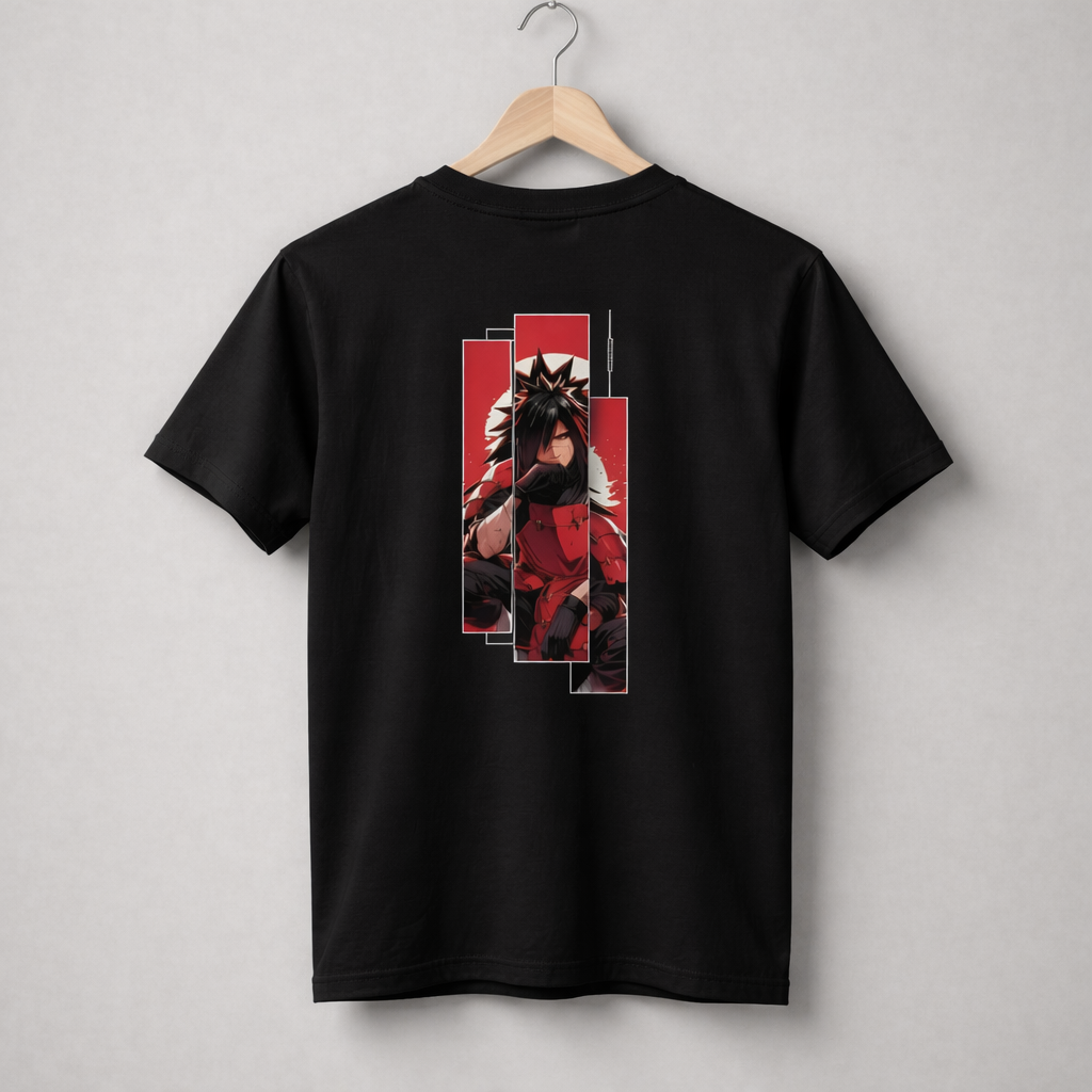 "MADARA" Regular Fit Anime T-Shirt