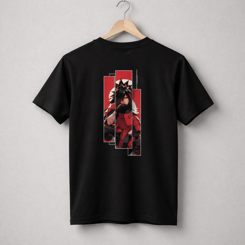 "MADARA" Regular Fit Anime T-Shirt