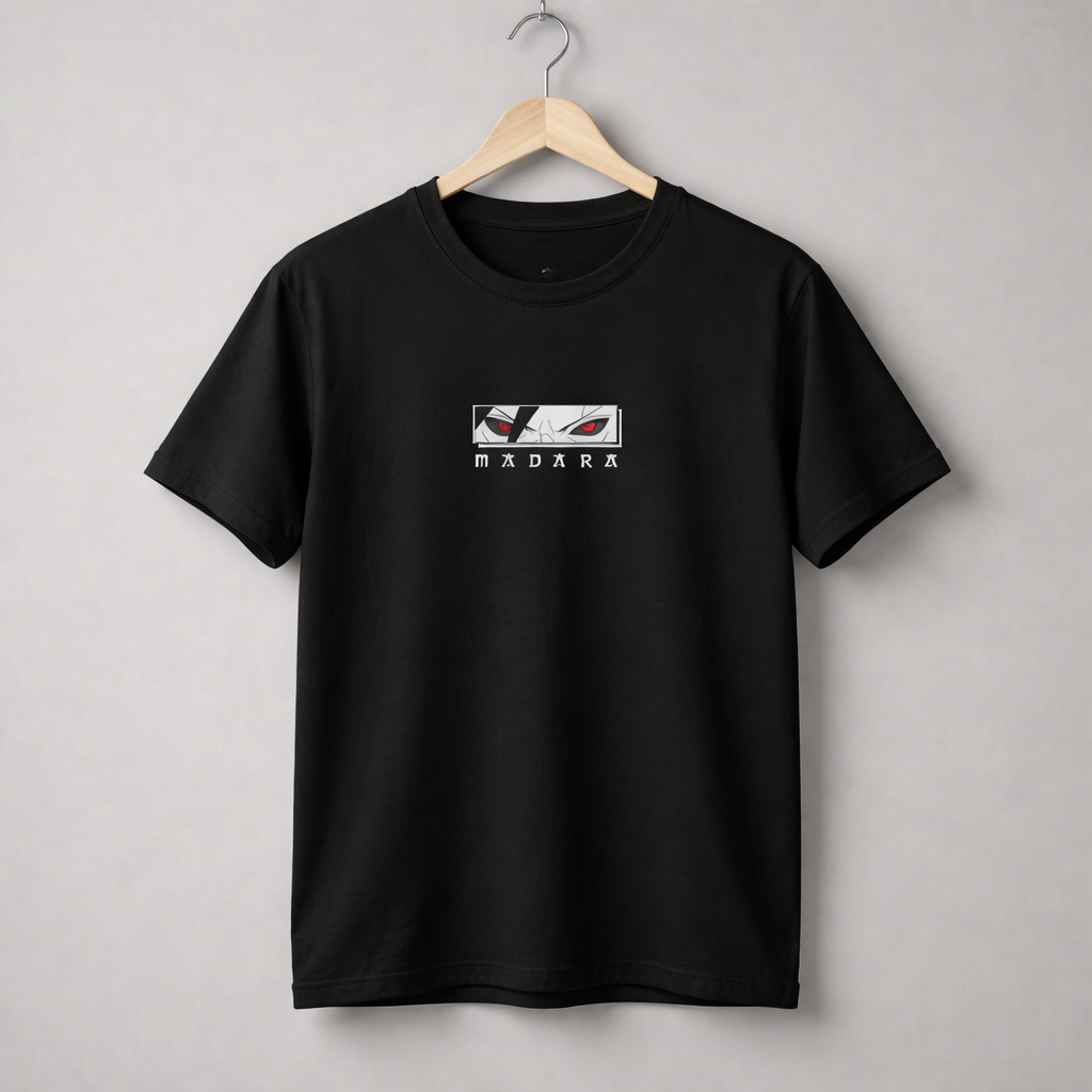 "MADARA" Regular Fit Anime T-Shirt