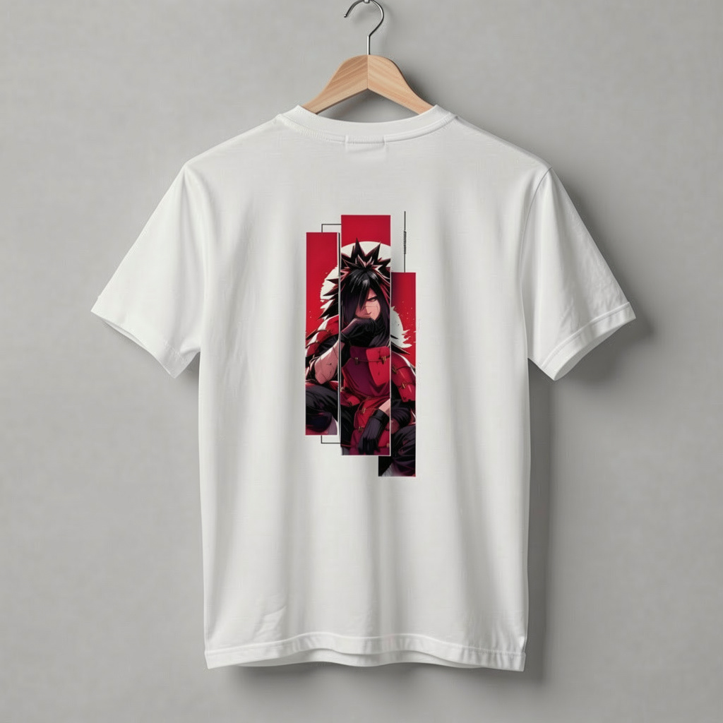 "MADARA" Regular Fit Anime T-Shirt